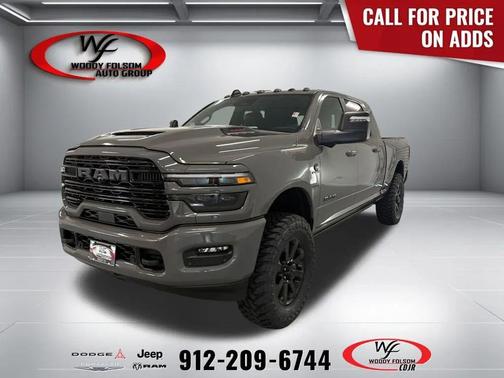 Ceramic Gray Clearcoat 2026 RAM 2500 Laramie Mega Cab 4x4 6'4' Box