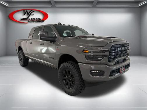 Ceramic Gray Clearcoat 2026 RAM 2500 Laramie Mega Cab 4x4 6'4' Box