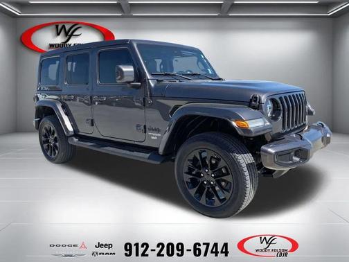Granite Crystal Metallic Clearcoat 2021 Jeep Wrangler Unlimited Sahara