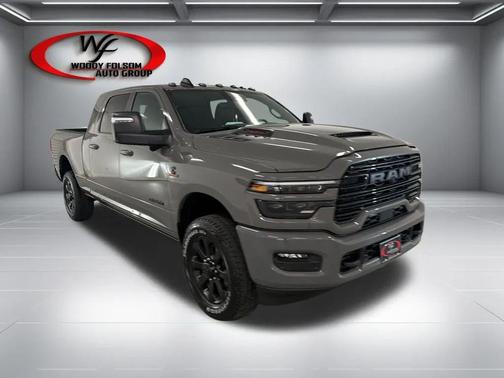 Ceramic Gray Clearcoat 2026 RAM 2500 Laramie Mega Cab 4x4 6'4' Box