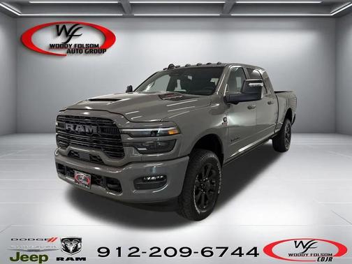 Ceramic Gray Clearcoat 2026 RAM 2500 Laramie Mega Cab 4x4 6'4' Box