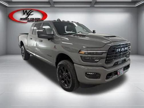Ceramic Gray Clearcoat 2026 RAM 2500 Laramie Mega Cab 4x4 6'4' Box