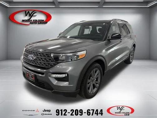 Carbonized Gray Metallic 2022 Ford Explorer XLT