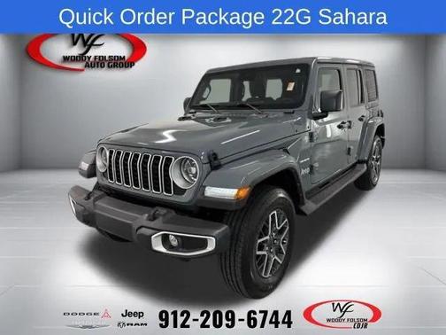 Anvil Clear Coat 2024 Jeep Wrangler 4-Door Sahara 4x4