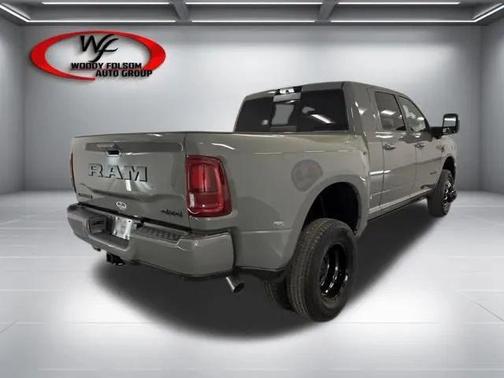 Ceramic Gray Clearcoat 2026 RAM 3500 Laramie Mega Cab 4x4 6'4' Box