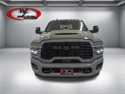 Ceramic Gray Clearcoat 2026 RAM 3500 Laramie Mega Cab 4x4 6'4' Box