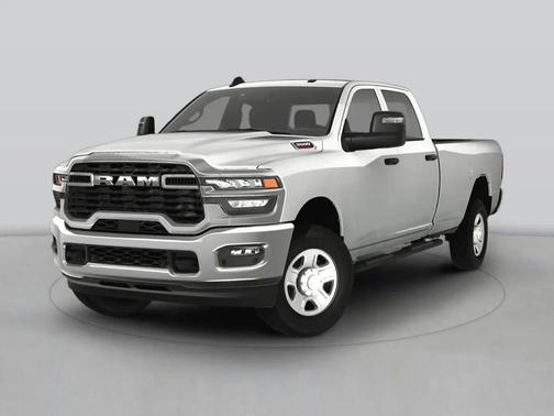 Bright White Clearcoat 2026 RAM 3500 Laramie Crew Cab 4x4 8' Box
