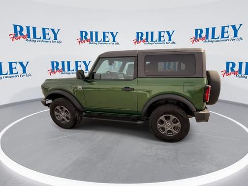 ERUPTION GREEN METALLIC 2024 Ford Bronco BIG BEND