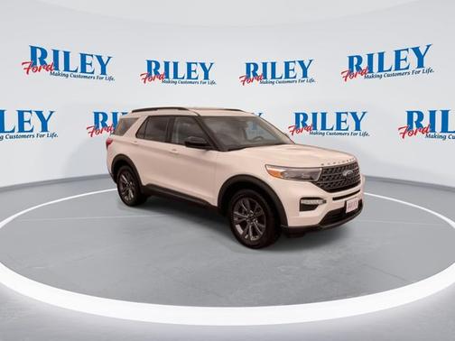 STAR WHITE MET TRI-COAT 2022 Ford Explorer XLT