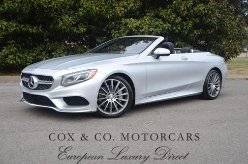 2017 Mercedes-Benz S-Class S 550 AMG Sport Cabriolet (MSRP $147,285)