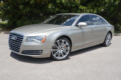 Savana Beige Pearl Effect 2012 Audi A8 4.2