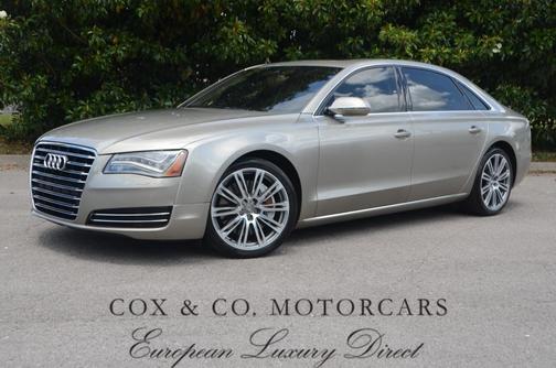 Savana Beige Pearl Effect 2012 Audi A8 4.2