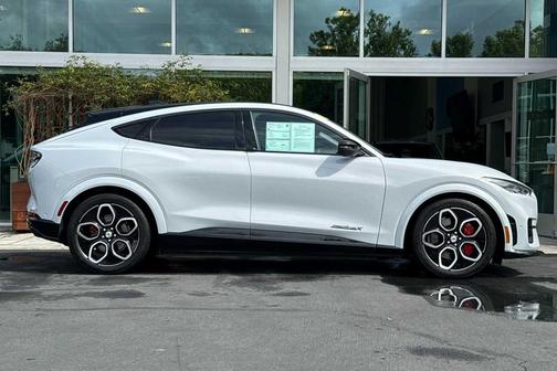 Space White Metallic 2023 Ford Mustang Mach-E GT