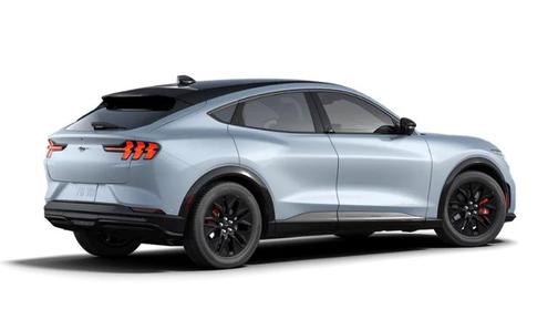 Glacier Gray Metallic TriCoat 2025 Ford Mustang Mach-E Premium