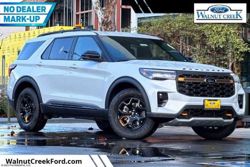 Space White Metallic 2026 Ford Explorer Tremor