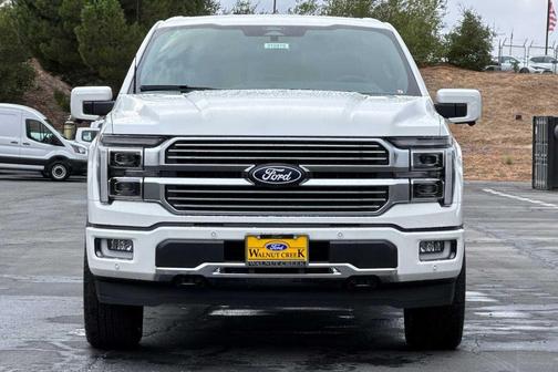 Star White Metallic Tri-Coat 2026 Ford F-150 Platinum