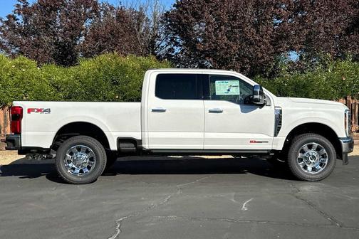 Star White Metallic Tri-Coat 2026 Ford F-350 King Ranch