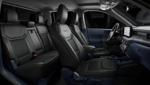 Shadow Black 2026 Ford Maverick Lobo