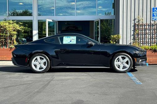 Shadow Black 2026 Ford Mustang EcoBoost