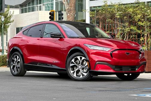 Rapid Red Metallic Tinted Clearcoat 2023 Ford Mustang Mach-E Premium
