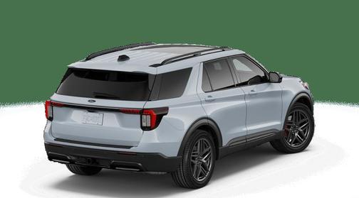 Space White Metallic 2026 Ford Explorer ST-Line