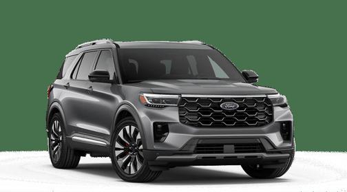 Carbonized Gray Metallic 2026 Ford Explorer Platinum