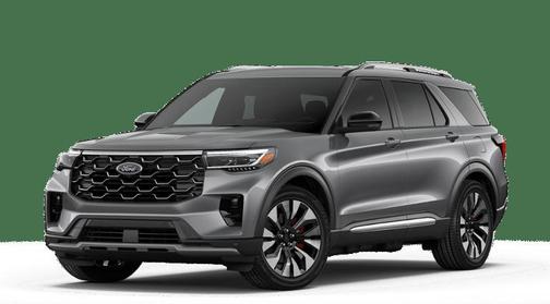 Carbonized Gray Metallic 2026 Ford Explorer Platinum