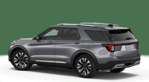 Carbonized Gray Metallic 2026 Ford Explorer Platinum