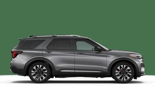 Carbonized Gray Metallic 2026 Ford Explorer Platinum