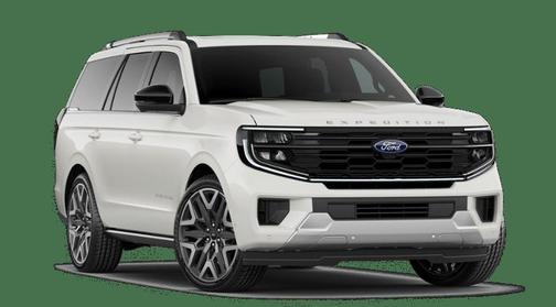 Star White Metallic Tri-Coat 2026 Ford Expedition Platinum