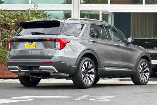 Carbonized Gray Metallic 2026 Ford Explorer Platinum