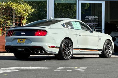 Fighter Jet Gray 2021 Ford Mustang Mach 1 Fastback