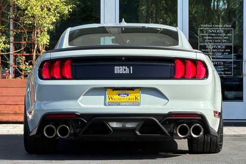 Fighter Jet Gray 2021 Ford Mustang Mach 1 Fastback