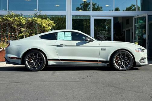 Fighter Jet Gray 2021 Ford Mustang Mach 1 Fastback