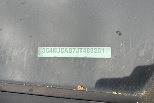 White Clearcoat 2018 Jeep Compass Sport