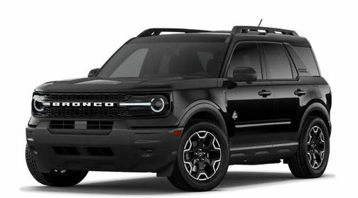 Shadow Black 2026 Ford Bronco Sport Outer Banks SUV