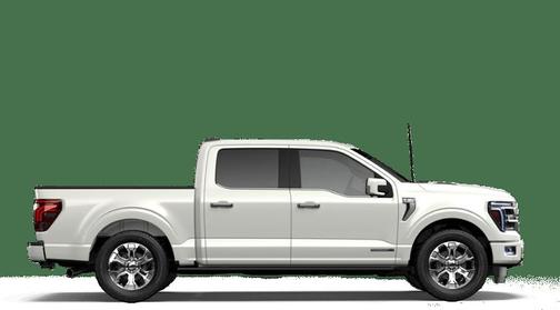 Star White Metallic Tri-Coat 2026 Ford F-150 Platinum