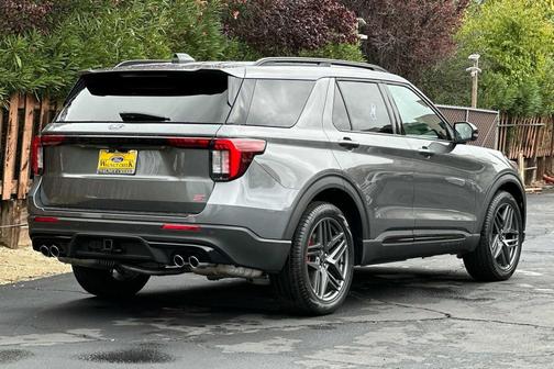 Carbonized Gray Metallic 2026 Ford Explorer ST