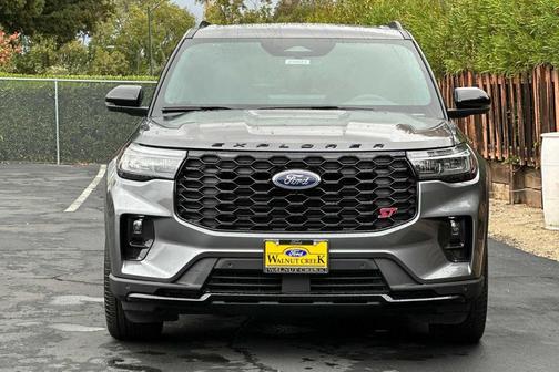 Carbonized Gray Metallic 2026 Ford Explorer ST