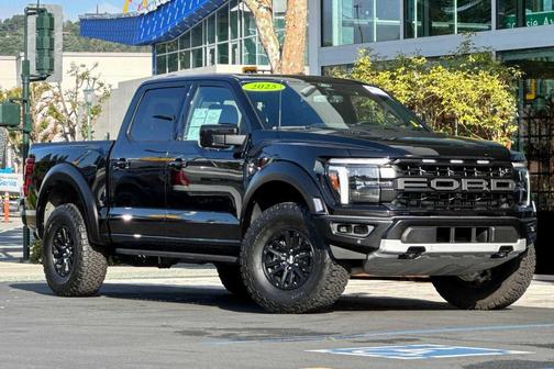 Agate Black Metallic 2025 Ford F-150 Raptor