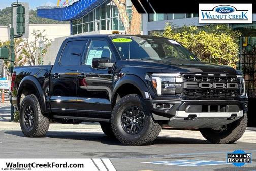 Agate Black Metallic 2025 Ford F-150 Raptor
