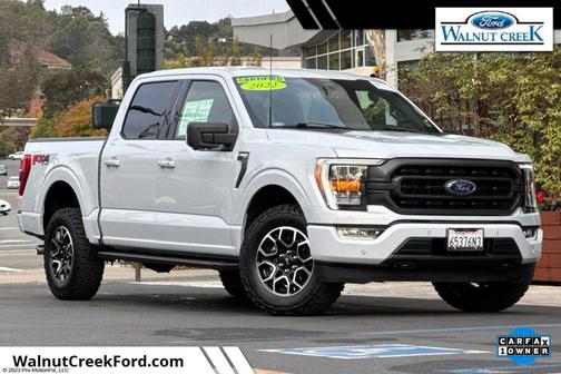 Space White Metallic 2022 Ford F-150 XLT