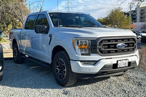 Space White Metallic 2022 Ford F-150 XLT