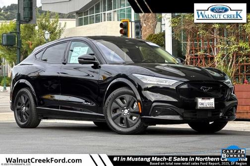 Shadow Black 2023 Ford Mustang Mach-E California Route 1