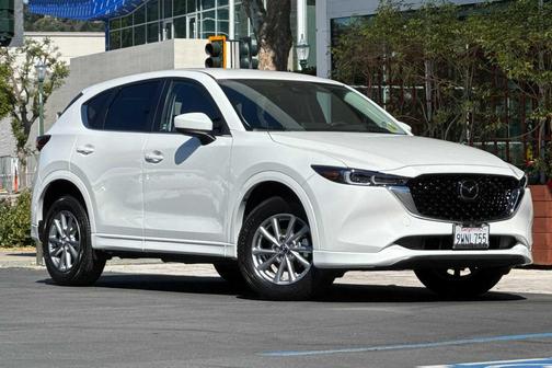Rhodium White Metallic 2025 Mazda CX-5 2.5 S Select Package