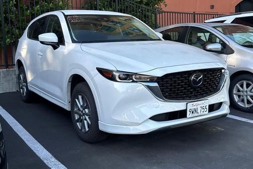 Rhodium White Metallic 2025 Mazda CX-5 2.5 S Select Package