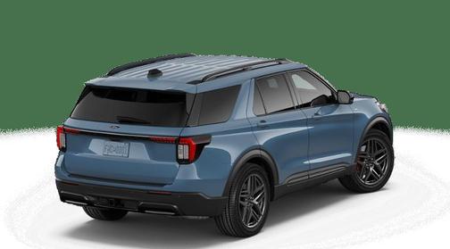 Vapor Blue Metallic 2026 Ford Explorer ST-Line