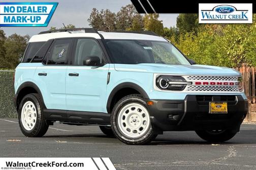 Robins Egg Blue 2026 Ford Bronco Sport Heritage