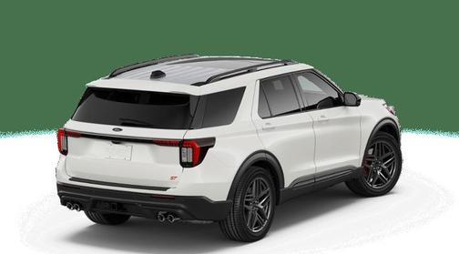 Star White Metallic Tri-Coat 2026 Ford Explorer ST