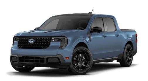 Azure Gray Metallic Tri-Coat 2026 Ford Maverick Lariat